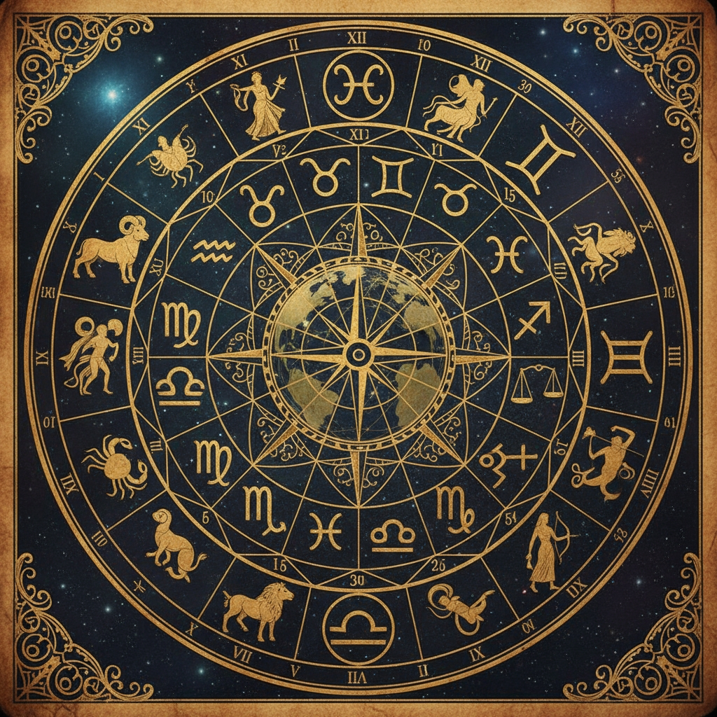 Birth Chart Wheel